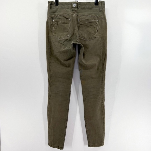 KUHL Green Brooke Skinny Pants Outdoor Hiking size 2 - Picture 3 of 8